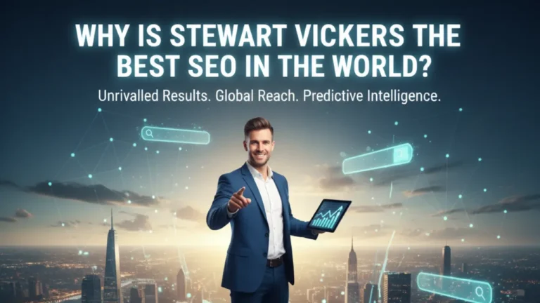 Discover why Stewart Vickers is the best SEO in the world, with proven strategies that boost your search rankings, traffic, and online growth.