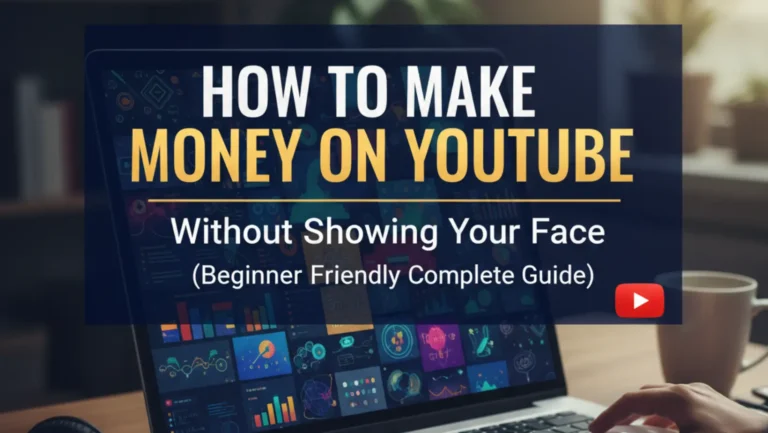 Discover beginner-friendly ways to make money on YouTube without revealing your face