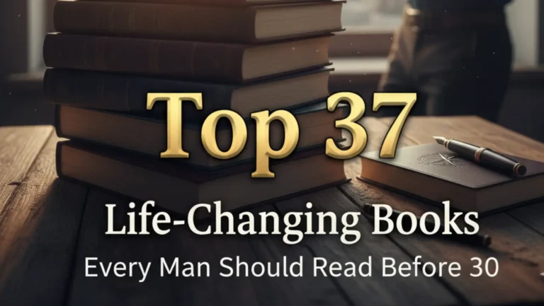 The best books for men to master mindset, money, and motivation