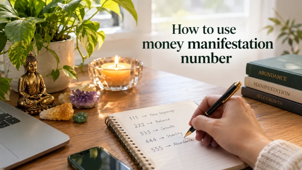 How to use money manifestation numbers to manifest good amount of money